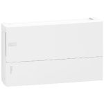 SCHNEIDER MIP12118 RESI9 MP Kiselosztó, teli ajtó, falon kívüli, 1x18 modul, PEN sín, fehér