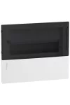 SCHNEIDER MIP22112S RESI9 MP Kiselosztó, füstös hatású átlátszó ajtó, süllyesztett, 1x12 modul, PEN sín, komplett, fehér SCHNEIDER MIP22112S RESI9 MP Kiselosztó, füstös hatású átlátszó ajtó, süllyesztett, 1x12 modul, PEN sín, komplett, fehér