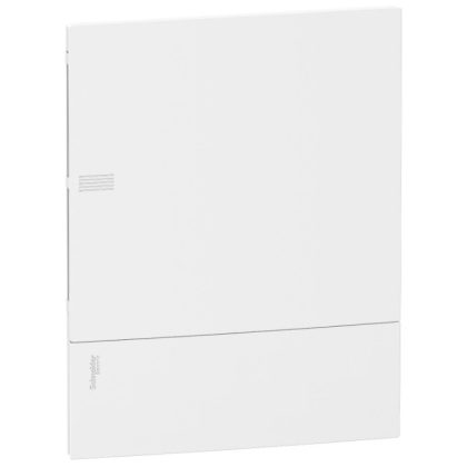   Tablou electric incastrat SCHNEIDER MIP22212 MINI PRAGMA ușă completă, modul 2x12, șină PEN, completă, alb