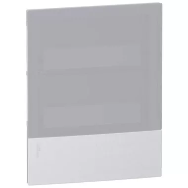 SCHNEIDER MIP70212T RESI9 MP Kiselosztó homloklap, tejüveg hatású átlátszó ajtó, süllyesztett, 2x12 modul, PEN sín, ködszürke SCHNEIDER MIP70212T RESI9 MP Kiselosztó homloklap, tejüveg hatású átlátszó ajtó, süllyesztett, 2x12 modul, PEN sín, ködszürke