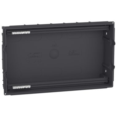 SCHNEIDER MIP82118 RESI9 MP Kiselosztó hátlap, süllyesztett, 1x18 modul, PEN sín SCHNEIDER MIP82118 RESI9 MP Kiselosztó hátlap, süllyesztett, 1x18 modul, PEN sín