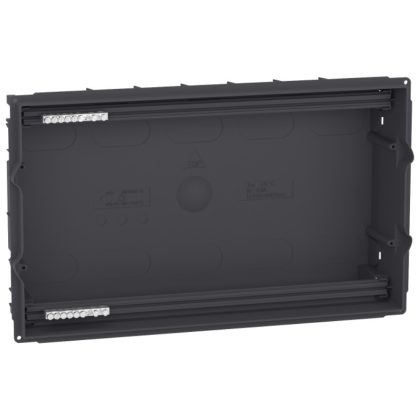   SCHNEIDER MIP82118 RESI9 MP Kiselosztó hátlap, süllyesztett, 1x18 modul, PEN sín