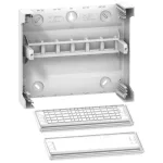   SCHNEIDER MIP99033 RESI9 MP Cserélhető kábelbevezető, 18 modul, fehér (2 db)