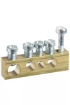 SCHNEIDER MIP99037 RESI9 MP PEN busbar, 4 holes SCHNEIDER MIP99037 RESI9 MP PEN busbar, 4 holes