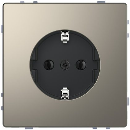 SCHNEIDER MTN2301-6050 MERTEN 2P+F dugalj csatlakozóaljzat, rugós bekötés, 16 A, D-Life, nikkel SCHNEIDER MTN2301-6050 MERTEN 2P+F dugalj csatlakozóaljzat, rugós bekötés, 16 A, D-Life, nikkel