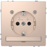   SCHNEIDER MTN2304-6051 MERTEN 2P+F dugalj csatlakozóaljzat, gyermekvédelemmel, LED világítással, rugós bekötés, 16 A, D-Life, pezsgő