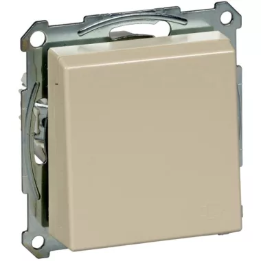 SCHNEIDER MTN2311-0344 MERTEN 2P + F socket with flap, spring-loaded connection, 16A, System-M, cream