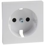   SCHNEIDER MTN2330-0325 MERTEN SM cover for 2P + F sockets with child protection, active white