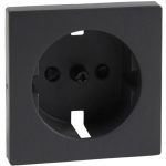   SCHNEIDER MTN2330-0414 MERTEN SM burkolat 2P+F aljzatokhoz, gyermekvédelemmel, antracit