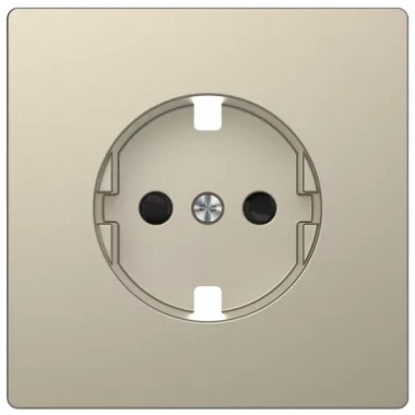 SCHNEIDER MTN2330-6033 MERTEN 2P + F socket cover, D-Life, Sahara