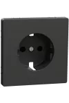 SCHNEIDER MTN2330-6034 MERTEN 2P + F socket cover, D-Life, anthracite