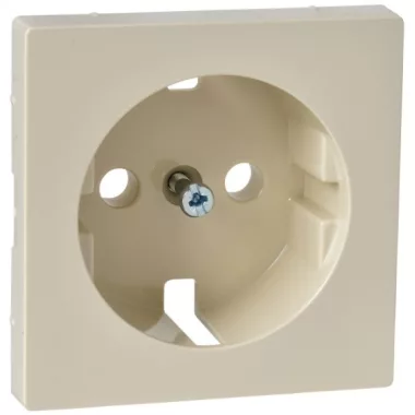 SCHNEIDER MTN2331-0344 MERTEN SM cover for 2P + F sockets, cream