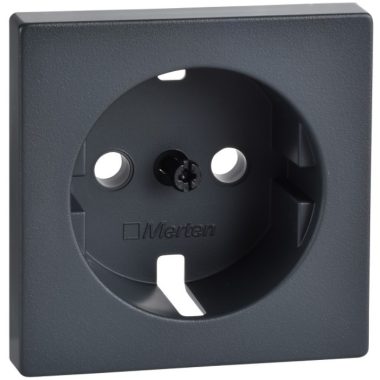 SCHNEIDER MTN2331-0414 MERTEN SM burkolat 2P+F aljzatokhoz, antracit
