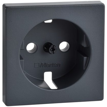 SCHNEIDER MTN2331-0414 MERTEN SM burkolat 2P+F aljzatokhoz, antracit
