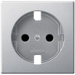  SCHNEIDER MTN2331-0460 MERTEN SM cover for 2P + F sockets, aluminum