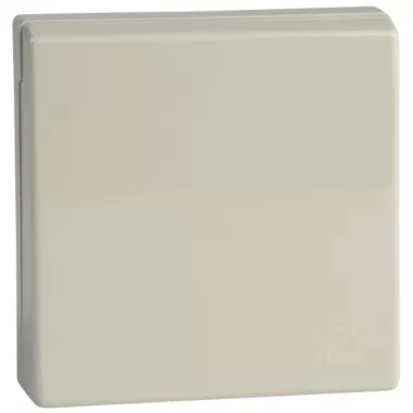 SCHNEIDER MTN2340-0344 MERTEN SM Cover for 2P + F sockets GYV, with pin cover, cream