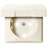   SCHNEIDER MTN2341-0344 MERTEN SM cover, for 2P + F sockets, with pin cover, cream