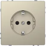   SCHNEIDER MTN2400-6033 MERTEN 2P + F socket with child protection, screw connection, 16 A, D-Life, Sahara