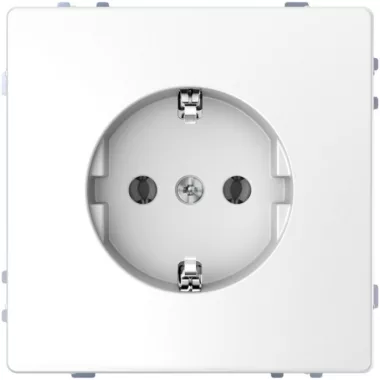 SCHNEIDER MTN2400-6035 MERTEN 2P + F socket with child protection, screw connection, 16 A, D-Life, lotus white