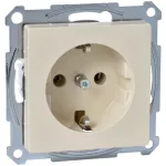   SCHNEIDER MTN2401-0344 MERTEN 2P+F dugalj csatlakozóaljzat, csavaros bekötés, 16A, System-M, krém