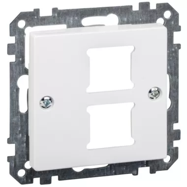 SCHNEIDER MTN291625 MERTEN 2xRJ45 adatpter, Lexcom betétekhez, System-M, aktív fehér, antibakteriális SCHNEIDER MTN291625 MERTEN 2xRJ45 adatpter, Lexcom betétekhez, System-M, aktív fehér, antibakteriális