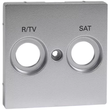 SCHNEIDER MTN299260 MERTEN TV / R-SAT cover with 2 outputs, System-M, aluminum SCHNEIDER MTN299260 MERTEN TV / R-SAT cover with 2 outputs, System-M, aluminum