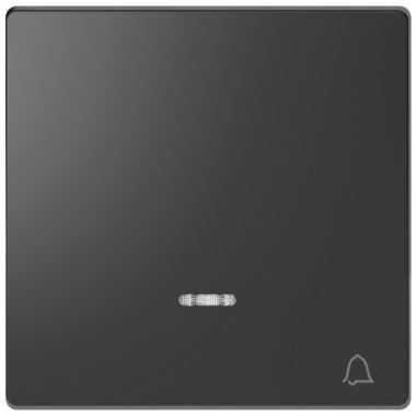 SCHNEIDER MTN3325-6034 MERTEN Billentyű, csengőjellel, fényjelzős funkciókhoz, D-Life, antracit