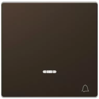 SCHNEIDER MTN3325-6052 MERTEN Billentyű, csengőjellel, fényjelzős funkciókhoz, D-Life, mokka