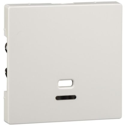 SCHNEIDER MTN3380-0319 MERTEN Fedlap húzózsinóros kapcsolókhoz, Sytem-M, polárfehér