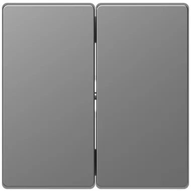 SCHNEIDER MTN3400-6036 MERTEN Dupla billentyű, D-Life, acél