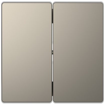   SCHNEIDER MTN3400-6050 MERTEN Dupla billentyű, D-Life, nikkel