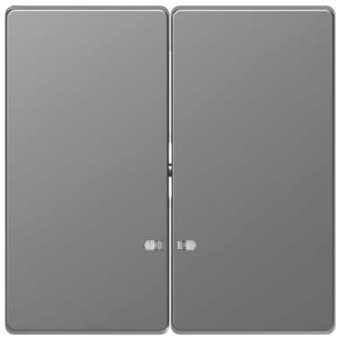 SCHNEIDER MTN3420-6036 MERTEN Dupla billentyű, fényjelzős funkciókhoz, D-Life, acél