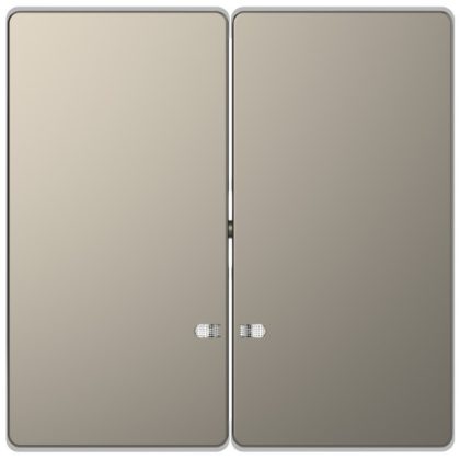   SCHNEIDER MTN3420-6050 MERTEN Dupla billentyű, fényjelzős funkciókhoz, D-Life, nikkel