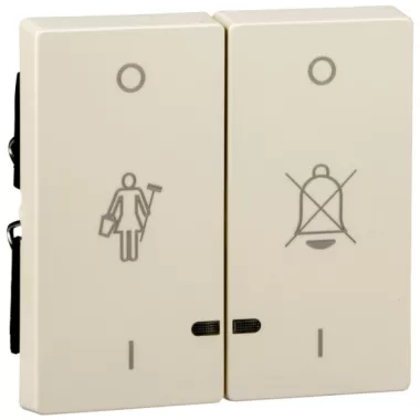 SCHNEIDER MTN3429-0344 MERTEN Dupla billentyű, fényjelzős szállodai funkciókhoz, System-M, krém SCHNEIDER MTN3429-0344 MERTEN Dupla billentyű, fényjelzős szállodai funkciókhoz, System-M, krém