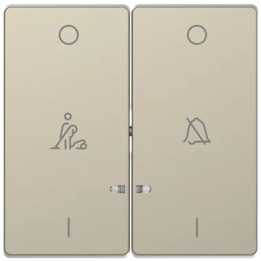 SCHNEIDER MTN3429-6033 MERTEN Dupla billentyű, szállodai funkciókhoz, D-Life, szahara