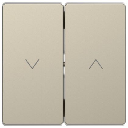   SCHNEIDER MTN3855-6033 MERTEN Dupla billentyű, redőnyvezérléshez, D-Life, szahara