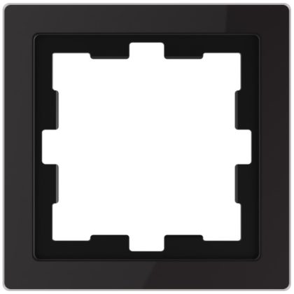   SCHNEIDER MTN4010-6503 MERTEN D-Life single frame, onyx black