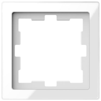   SCHNEIDER MTN4010-6520 MERTEN D-Life egyes keret, krisztályfehér