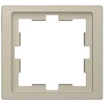 SCHNEIDER MTN4010-6533 MERTEN D-Life egyes keret, szahara