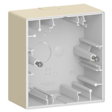 SCHNEIDER MTN4014-6533 MERTEN Egyes kiemelődoboz, D-Life, szahara