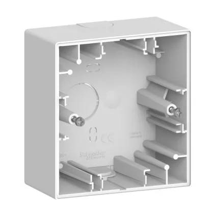 SCHNEIDER MTN4014-6535 MERTEN Egyes kiemelődoboz, D-Life, lótuszfehér