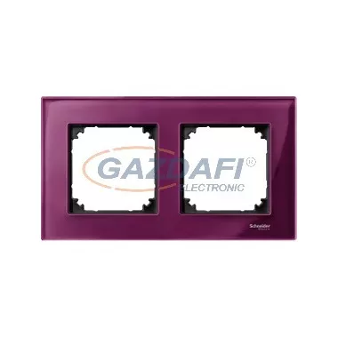 SCHNEIDER MTN4020-3206 MERTEN M-Elegance kettes keret, rubinvörös