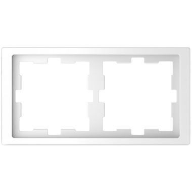 SCHNEIDER MTN4020-6535 MERTEN D-Life double frame, lotus white