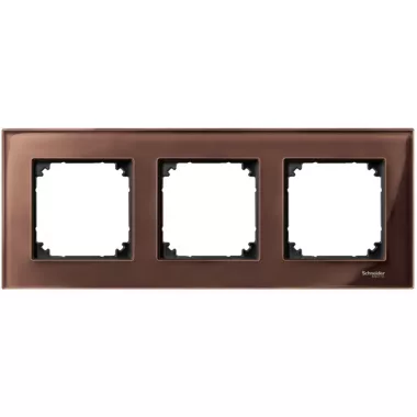 SCHNEIDER MTN4030-3215 MERTEN M-Elegance hármas keret, mahagónibarna SCHNEIDER MTN4030-3215 MERTEN M-Elegance hármas keret, mahagónibarna
