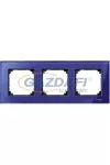 SCHNEIDER MTN4030-3278 MERTEN M-Elegance hármas keret, zafírkék SCHNEIDER MTN4030-3278 MERTEN M-Elegance hármas keret, zafírkék