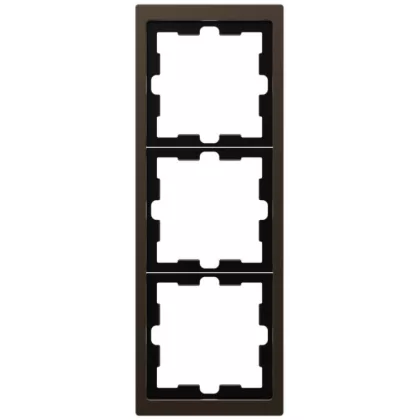 SCHNEIDER MTN4030-6552 MERTEN D-Life hármas keret, mokka