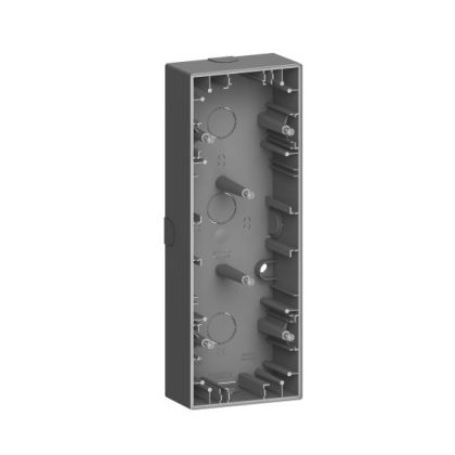   SCHNEIDER MTN4034-6534 MERTEN Hármas kiemelődoboz, D-Life, antracit