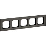 SCHNEIDER MTN403514 MERTEN M-Elegance ötös keret, ródium