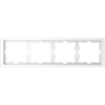 SCHNEIDER MTN4040-6535 MERTEN D-Life négyes keret, lótuszfehér