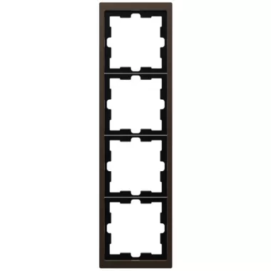 SCHNEIDER MTN4040-6552 MERTEN D-Life négyes keret, mokka